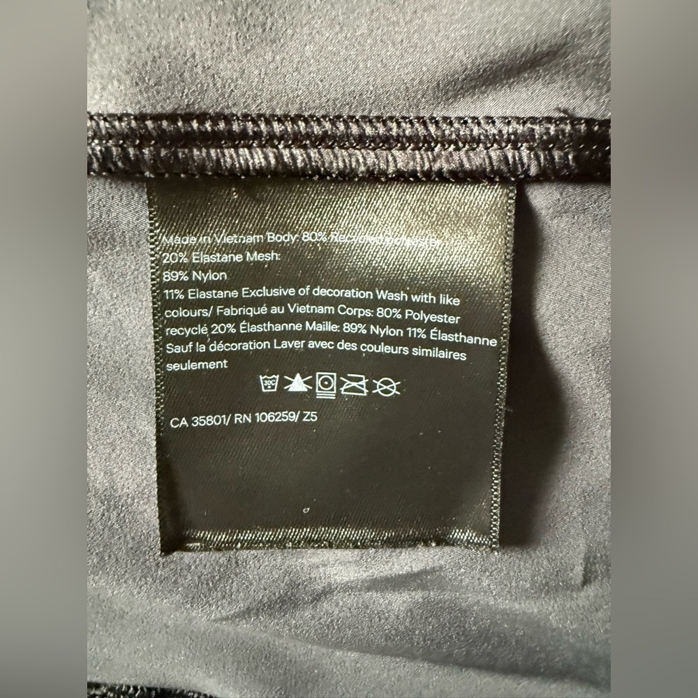 Lululemon Women’s Incognito Camo Multi Gray Mist Over Windbreaker - Size 8 - Picture 9 of 9